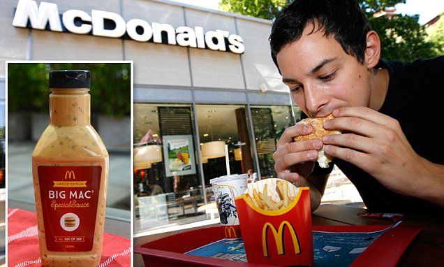 McDonald’s Big Mac ‘special sauce’ on sale only in Australia