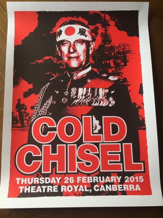 Cold Chisel are performing in Canberra tonight….