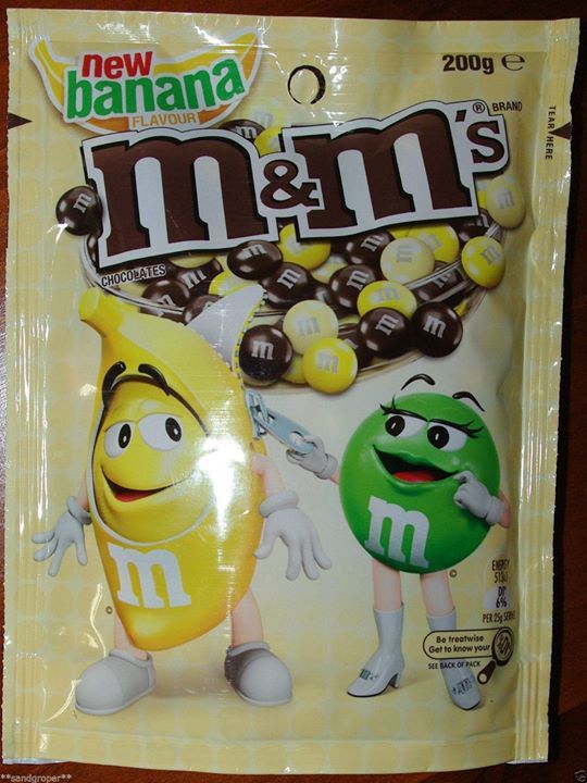 M&M’s now come in a new flavour… Banana! Why…